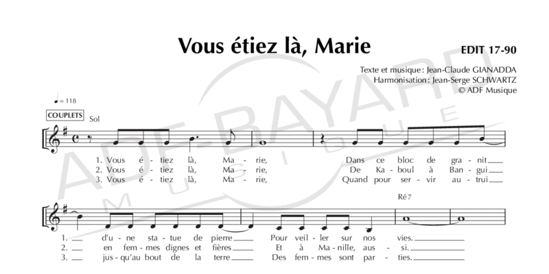 Chercher avec toi, Marie - song and lyrics by Jean-Claude Gianadda